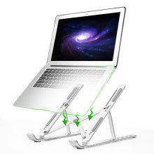 Lightweight Aluminium Riser Tablet Stand Foldable Laptop Holder Compatible with 15.6"